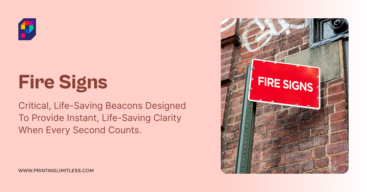 Fire Sign Wind Sign Fire & Emergency Signs | Fire Safety & Protection Signage