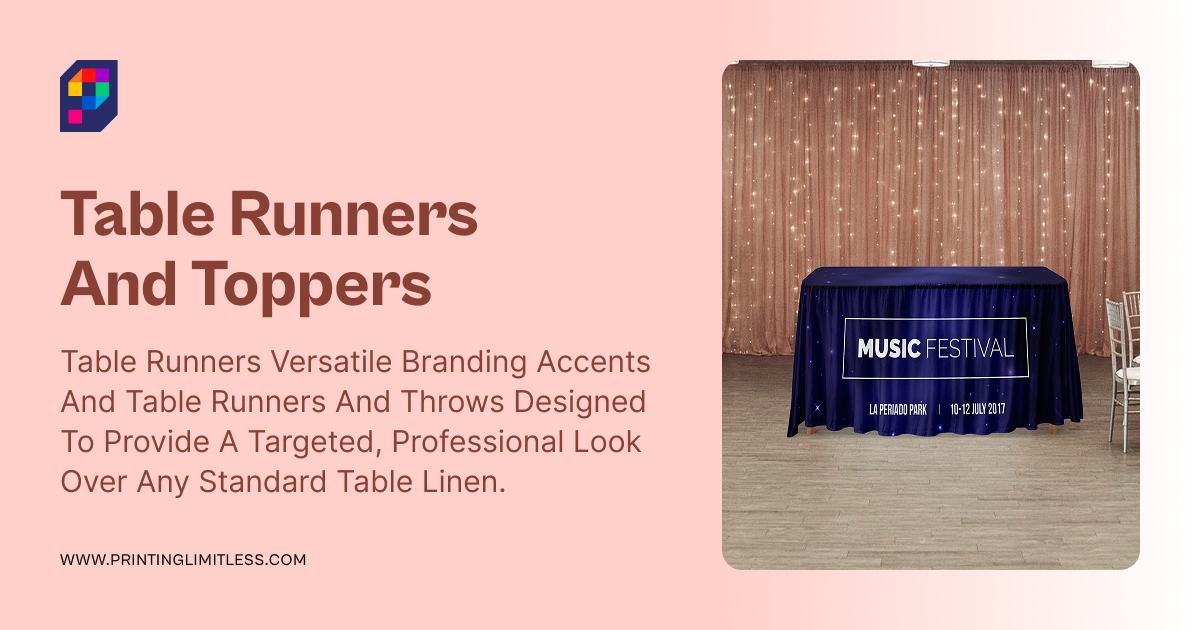 Top Table Table Runners Shop Custom Table Runners | Buy Branded Table Runners and Throws