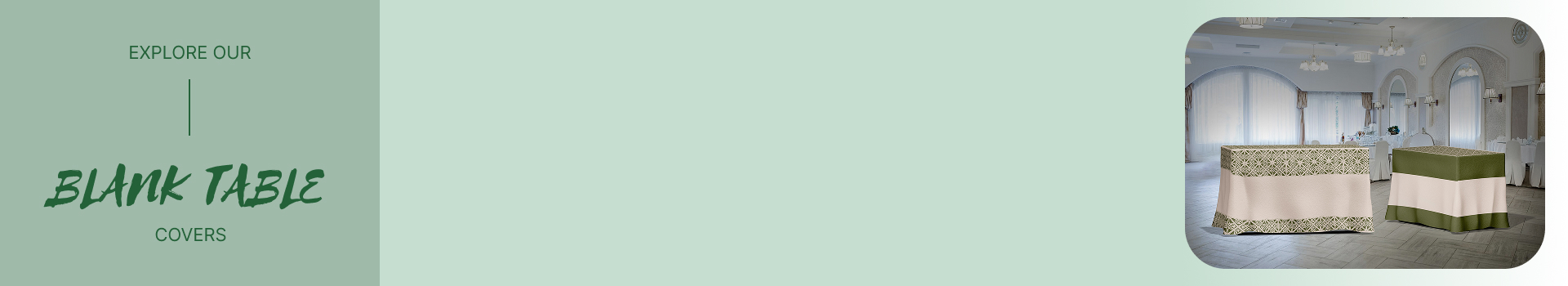 Blank Table Covers