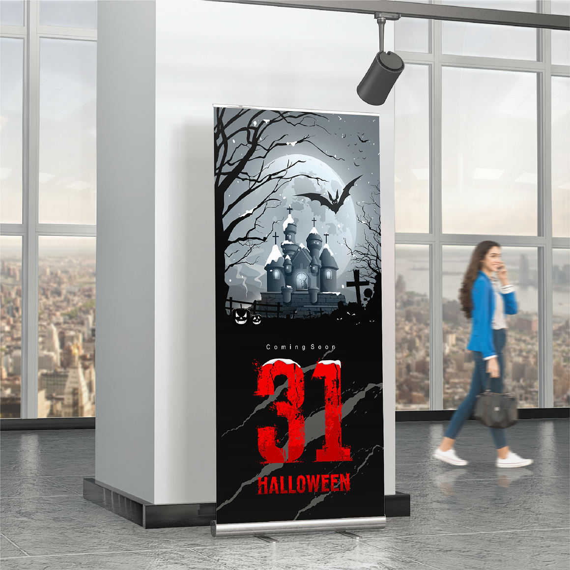 standee banner